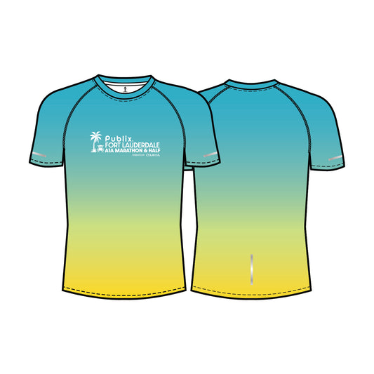 *PRE-ORDER* A1A Sublimated Performance Tee - Mens - Neon Palms