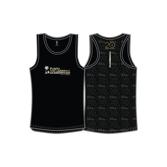 *PRE-ORDER* A1A Sublimated Performance Tank - Men's - Black