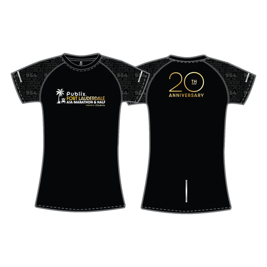 *PRE-ORDER* A1A Sublimated Performance Tee - Womens - Black