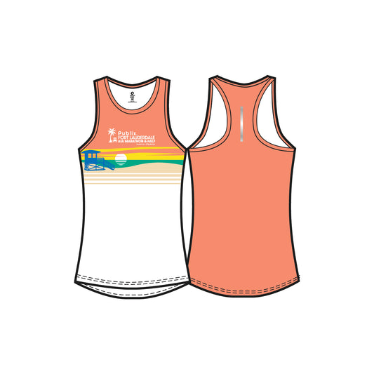 *PRE-ORDER* A1A Sublimated Performance Tank - Women's - Beach